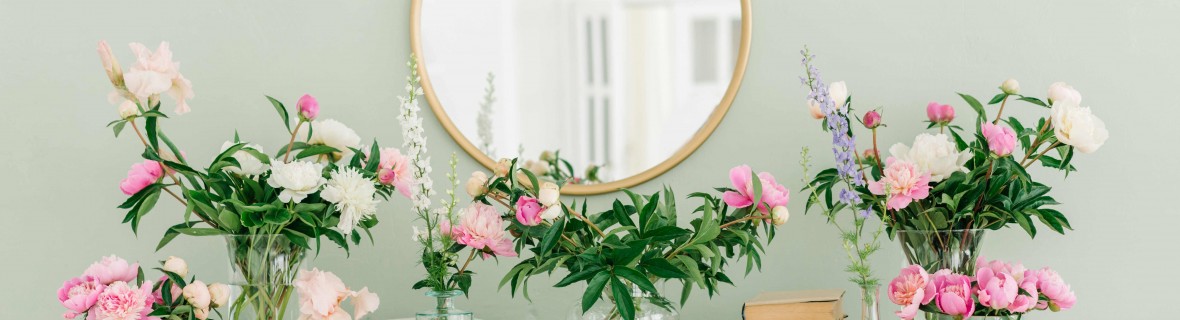Dom pełen peonii – z ogrodu do wazonu