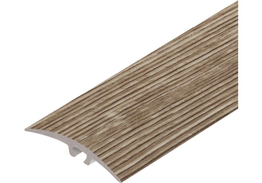 Zdjęcie: Kształtownik PVC wcisk szeroki 40 mm - 1,8 m dąb glina okleina mat CEZAR