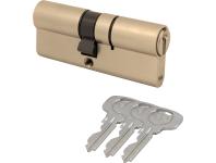 Zdjęcie: Wkładka Y500 30/40 mosiądz satynowy blister YALE