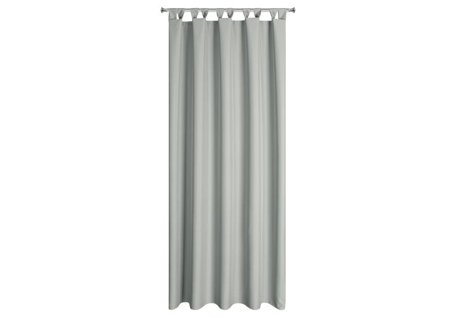 Zdjęcie: Zasłona ogrodowa Garden 155x240 cm srebrna szelki/rzep EUROFIRANY