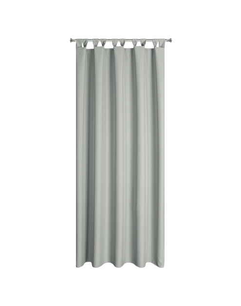 Zdjęcie: Zasłona ogrodowa Garden 155x240 cm srebrna szelki/rzep EUROFIRANY