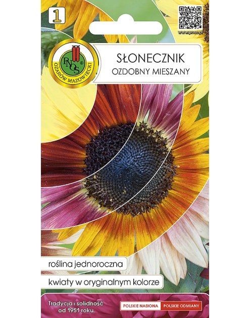 Zdjęcie: Słonecznik ozdobny mieszany 1 g PNOS