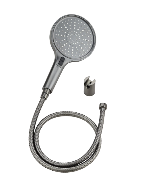 Zdjęcie: Zestaw prysznicowy punktowy Base 3F szary mat 7 BISK