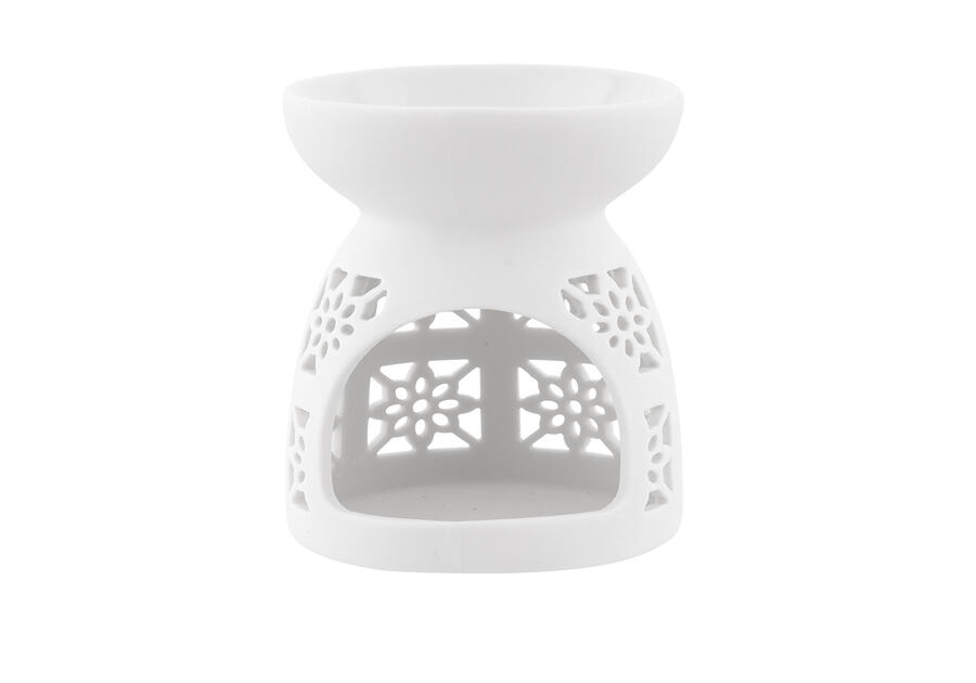 Zdjęcie: Kominek porcelanowy zapachowy dekorowany Kwadraty 9 cm ALTOMDESIGN