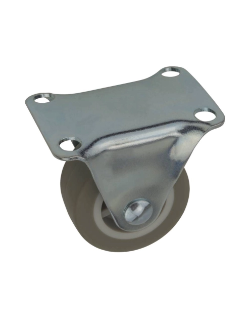 Zdjęcie: Zestaw z kołem gumowym 42 mm, 15 kg stały METRO