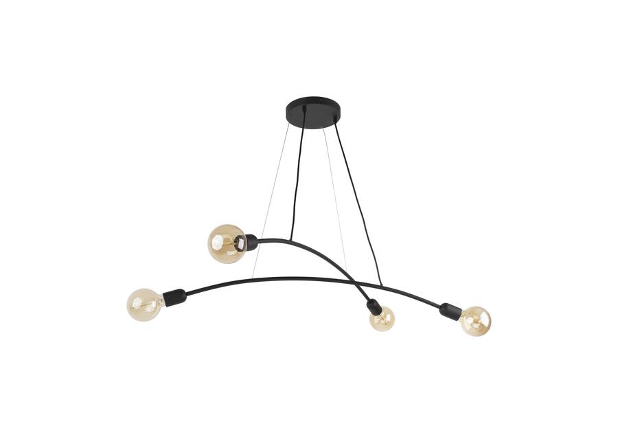 Zdjęcie: Lampa wisząca Helix 4 x E27 czarna 2724 TK LIGHTING