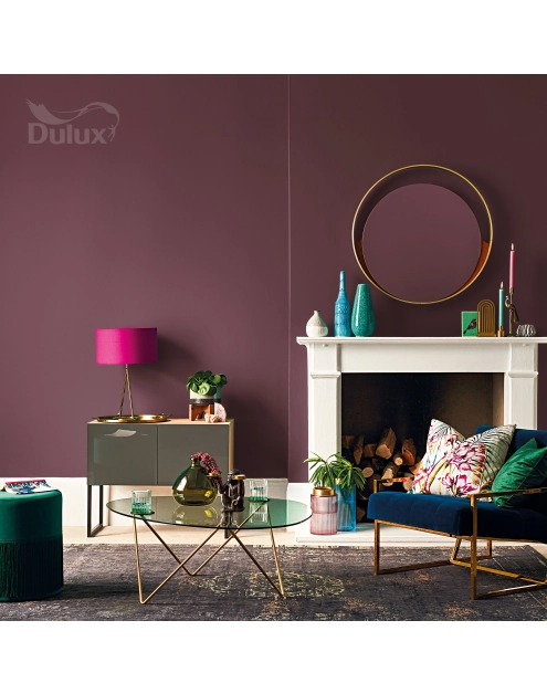 Zdjęcie: Farba lateksowa EasyCare+ Modern Bordo 2,5 L DULUX