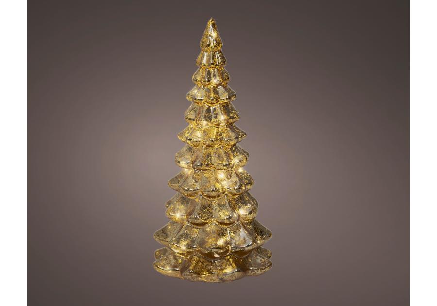 Zdjęcie: Dekoracja micro LED kształt choinki złota KAEMINGK