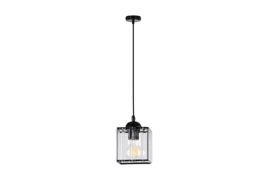 Zdjęcie: Lampa wisząca Glassia 1X40 W E27 czarny CANDELLUX