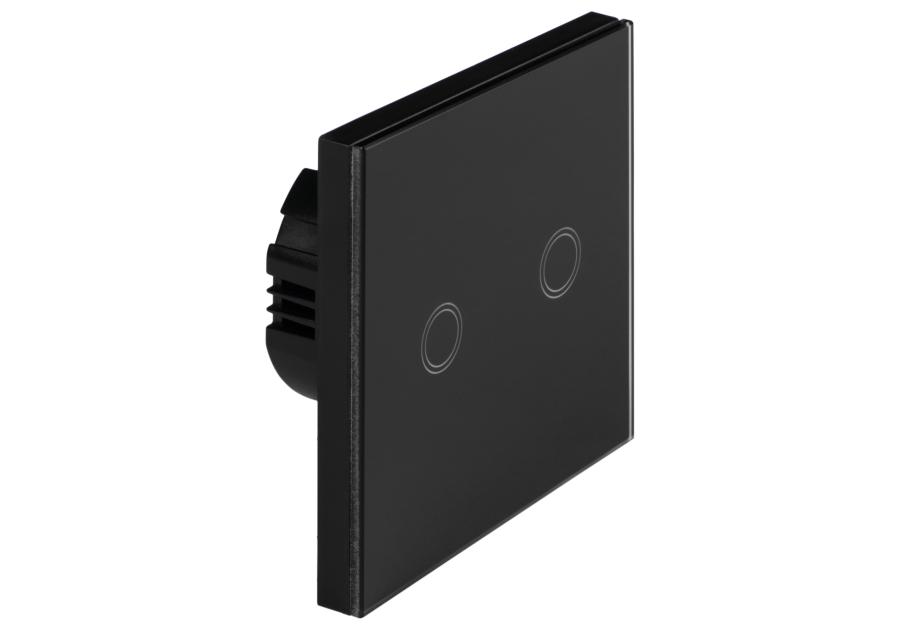 Zdjęcie: Łącznik szklany KB Touch Switch 2B KINGBERRY