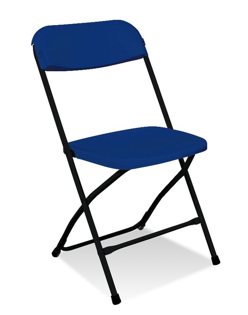 Zdjęcie: Krzesło Polyfold niebieskie K-31 NOWY STYL