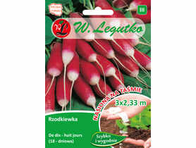 Rzodkiewka De dix-huit jours czerwona W. LEGUTKO