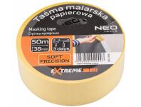 Zdjęcie: Taśma malarska papierowa 38 mm x 50 m żółta NEO TOOLS