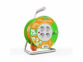 Przedłużacz bębnowy Eco PB-ST/S/25M/3X1,5/H05VV-F pomarańczowy PLASTROL