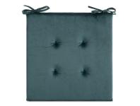 Zdjęcie: Poduszka na siedzisko Gaja 40x40x3 cm ciemny niebieski EUROFIRANY