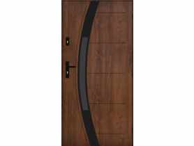 Drzwi zewnętrzne amazonka orzech 90p komplet PANTOR