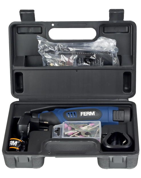 Zdjęcie: Szlifierka prosta 12V - 1.5Ah Li-Ion FERM