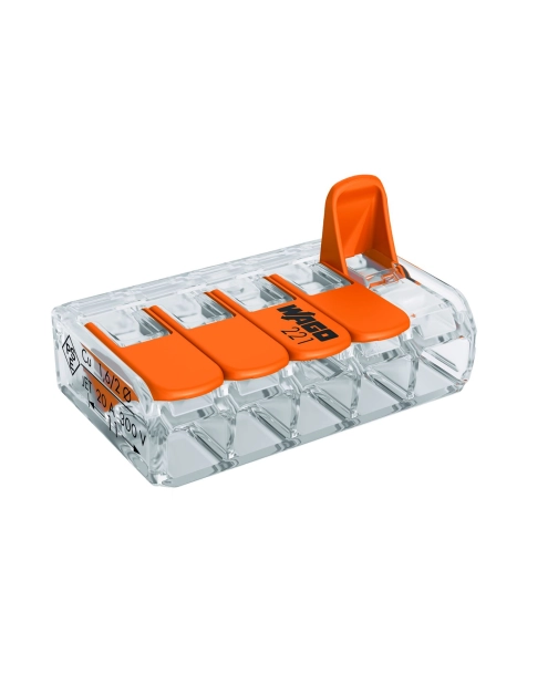 Zdjęcie: Szybkozłączka uniwersalna 5x4 mm 25 sztuk WAGO