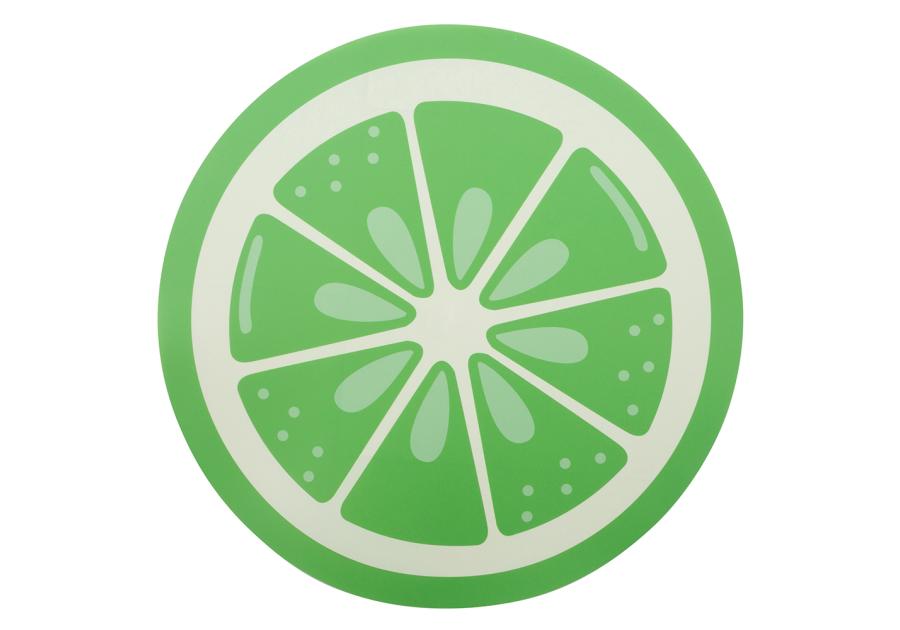 Zdjęcie: Mata stołowa Tropicana okrągła średnica 38 cm dekoracja limonka ALTOM DESIGN