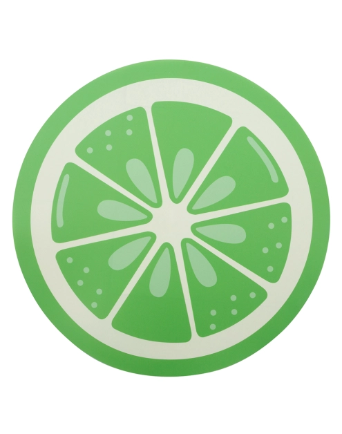 Zdjęcie: Mata stołowa Tropicana okrągła średnica 38 cm dekoracja limonka ALTOM DESIGN