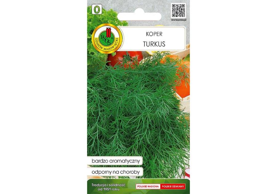 Zdjęcie: Koper olgrodowy Turkus 2 g PNOS