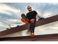 Zdjęcie: Spodnie robocze dekarskie męskie do pasa stretch 240 g/m2 L40549 LAHTI PRO