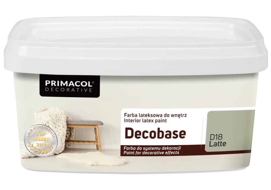 Zdjęcie: Farba Decobase 1 L latte D18 PRIMACOL DECORATIVE