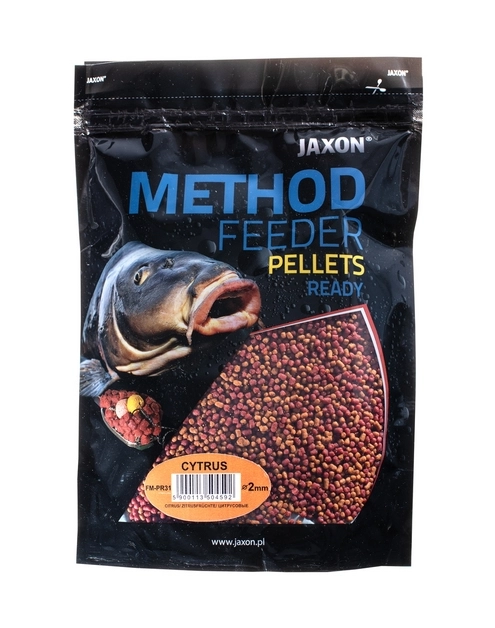 Zdjęcie: Pellets method feeder ready 2 mm cytrus 500 g JAXON