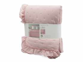 Narzuta Libi3, 200x220 cm pudrowa EUROFIRANY