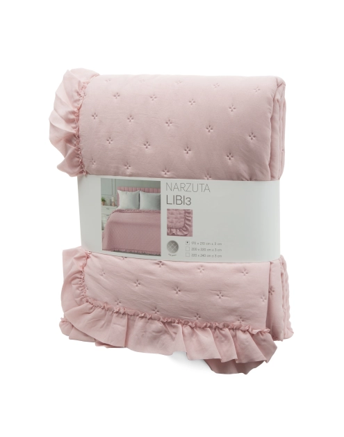 Zdjęcie: Narzuta Libi3, 200x220 cm pudrowa EUROFIRANY