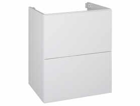 Szafka pod umywalkę 50 cm, 2 szuflady, biały, System c biały ASTOR