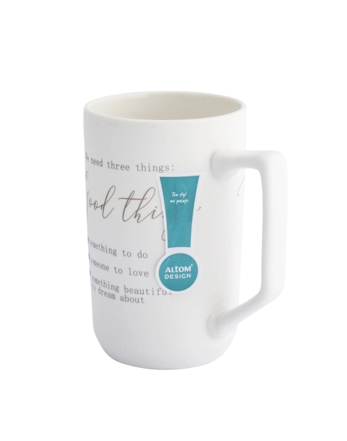 Zdjęcie: Kubek prosty wysoki 550 ml dekoracja good things ALTOM DESIGN