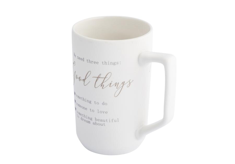 Zdjęcie: Kubek prosty wysoki 550 ml dekoracja good things ALTOM DESIGN