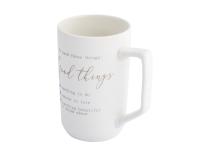 Zdjęcie: Kubek prosty wysoki 550 ml dekoracja good things ALTOM DESIGN