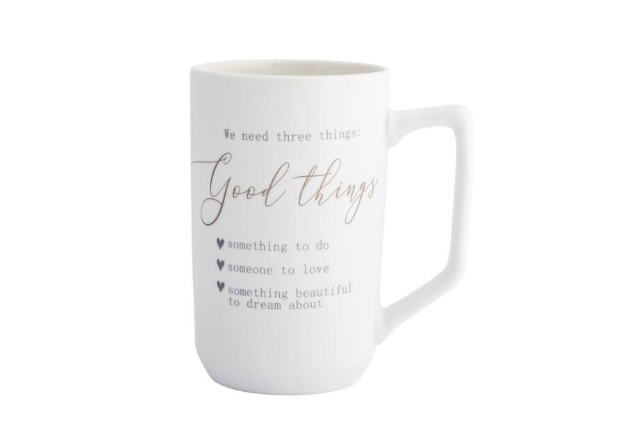 Zdjęcie: Kubek prosty wysoki 550 ml dekoracja good things ALTOM DESIGN