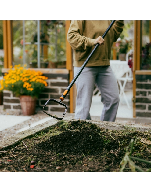 Zdjęcie: Odchwaszczacz ogrodowy push-pull, głowica One Click FISKARS