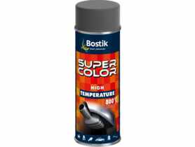 Lakier wysokotemperaturowy Super Color High Temperature antracyt 400 ml BOSTIK