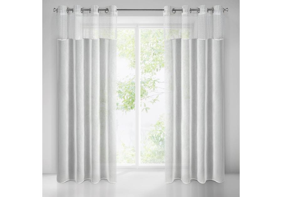 Zdjęcie: Firana gotowa Grace 135x250 cm biały EUROFIRANY