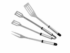 Sztućce do grilla 3 częściowe Inox ACTIVA MASTERCOOK
