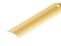 Zdjęcie: Profil progowy owalny aluminium anoda 30 mm 0,9 m złoty CEZAR