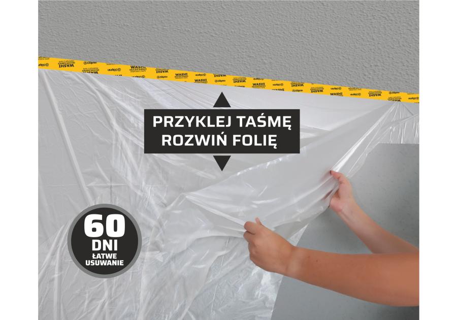 Zdjęcie: Taśma malarska Ultra Premium Pro - Masker 110 cm BLUE DOLPHIN