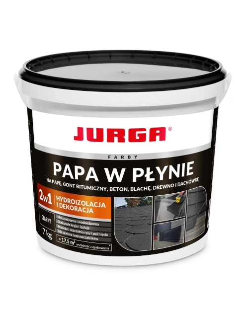 Zdjęcie: Papa w płynie czarna 1,5 kg JURGA