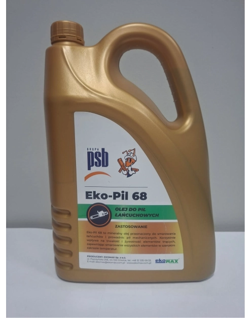 Zdjęcie: Olej do smarowania łańcuchów pił mechanicznych EKO-PIL 68 - 5 L PSB