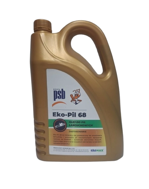 Zdjęcie: Olej do smarowania łańcuchów pił mechanicznych EKO-PIL 68 - 5 L PSB