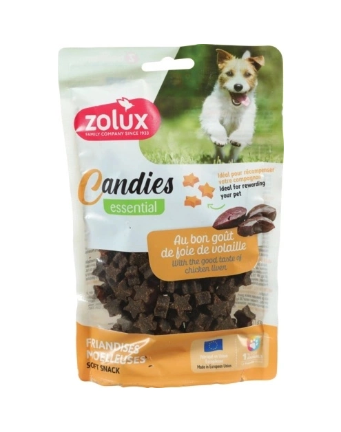 Zdjęcie: Przysmaki treningowe dla psa Candies gwiazdki z wątróbką 150 g ZOLUX