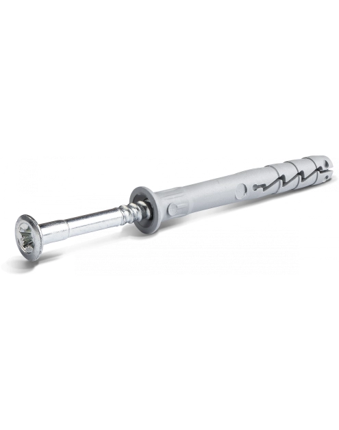 Zdjęcie: Kołek wbijany R-FX-N nylonowy szybkiego montażu z lejkiem 8x120 mm 50 szt. RAWLPLUG