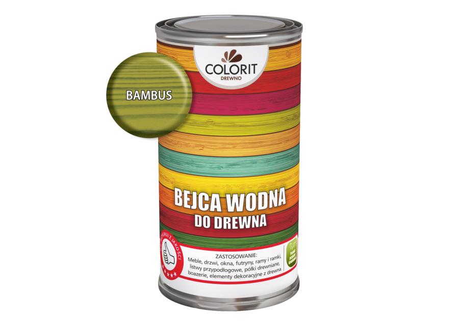 Zdjęcie: Bejca wodna, kolor bambus 500 ml COLORIT