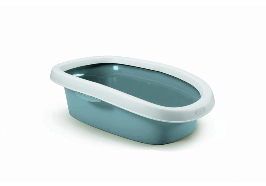 Zdjęcie: Kuweta dla kota Sprint 10 niebieska 31x43x15 cm ZOLUX