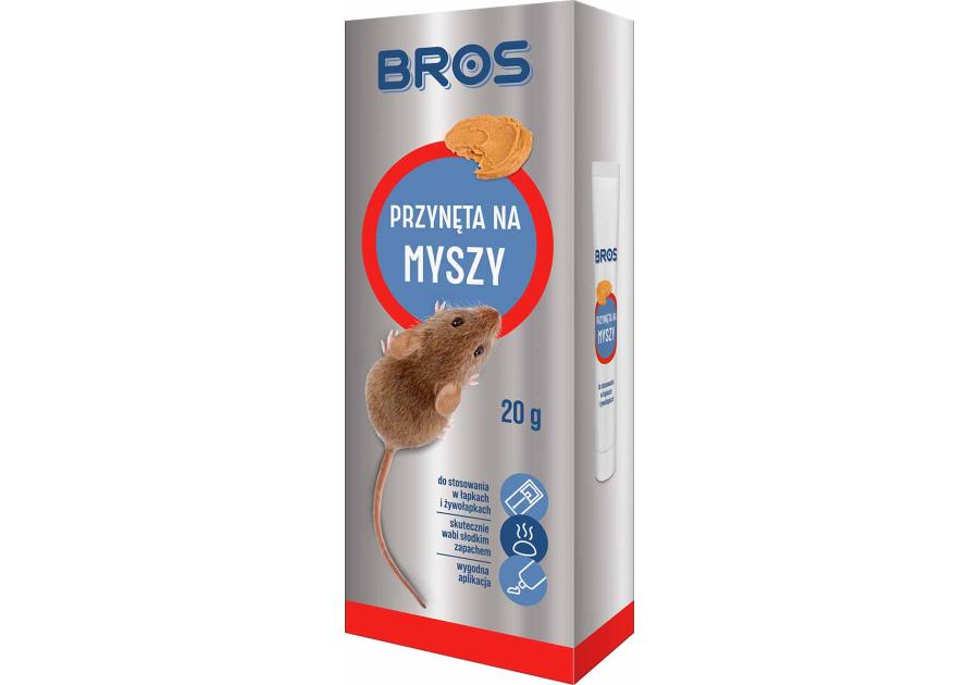 Przynęta na myszy 20 g BROS