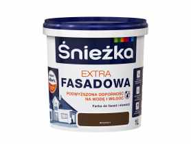 Farba Extra Fasadowa Brązowy 1L N ŚNIEŻKA